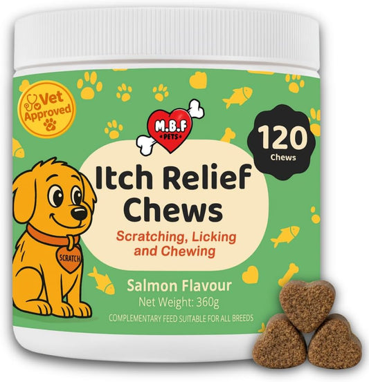 Itch Relief Chews pouch front