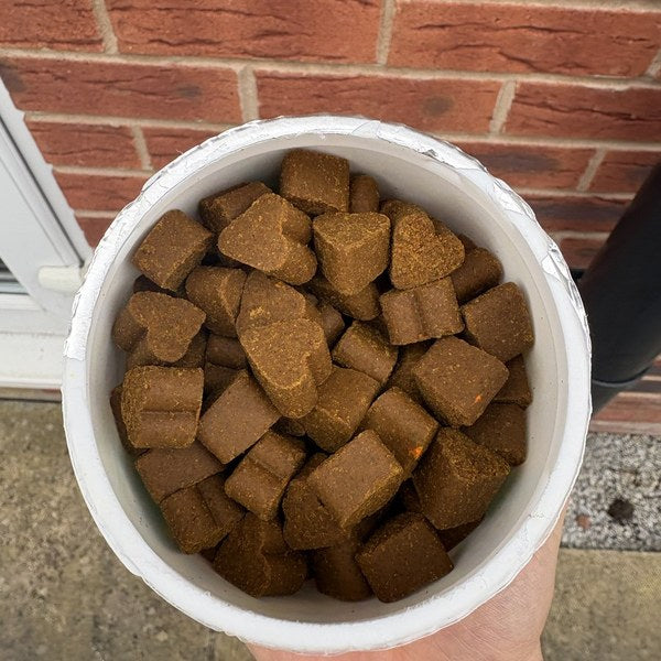 Customer photo: bowl of Itch Relief Chews